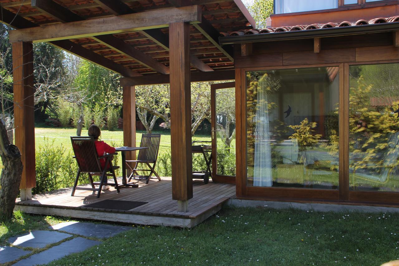 Bungalow Camping Los Manzanos Santa Cruz de Oleiros Exterior photo